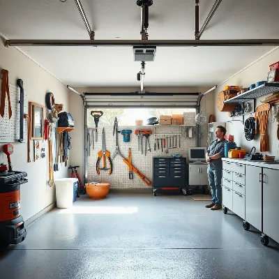 Organized garage cleanout service