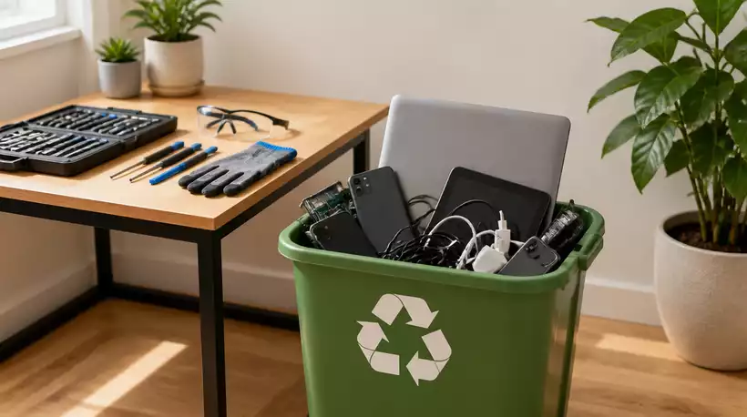 Responsible Home E-Waste Recycling