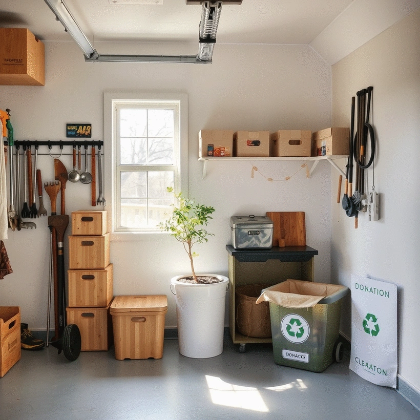 eco-conscious garage cleanout tips